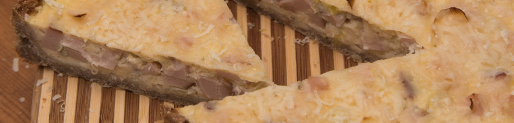 Singi-porru quiche