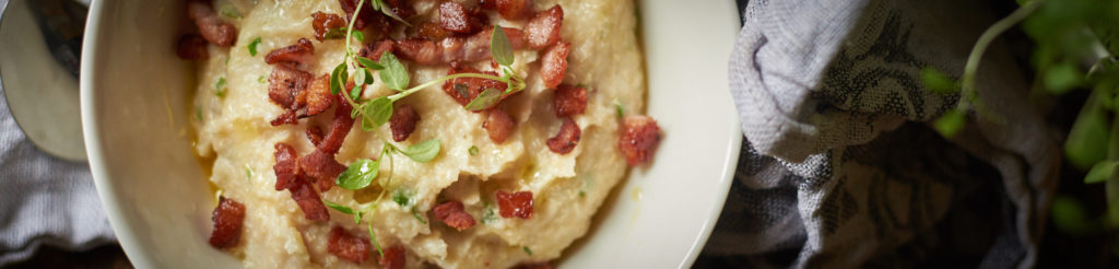 Kinoapuder peekoni ja parmesaniga