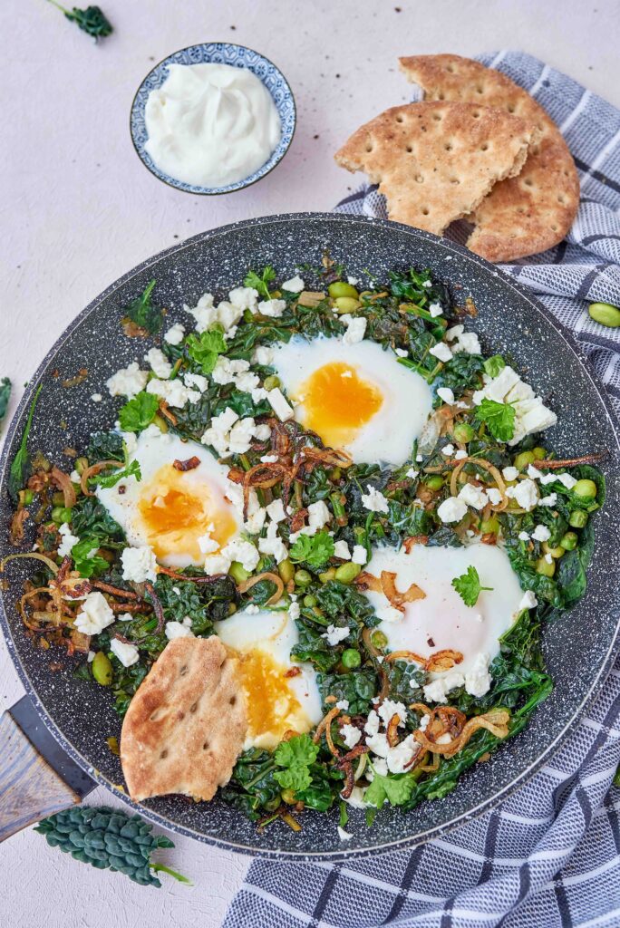 Roheline shakshuka. Paula Särekanno