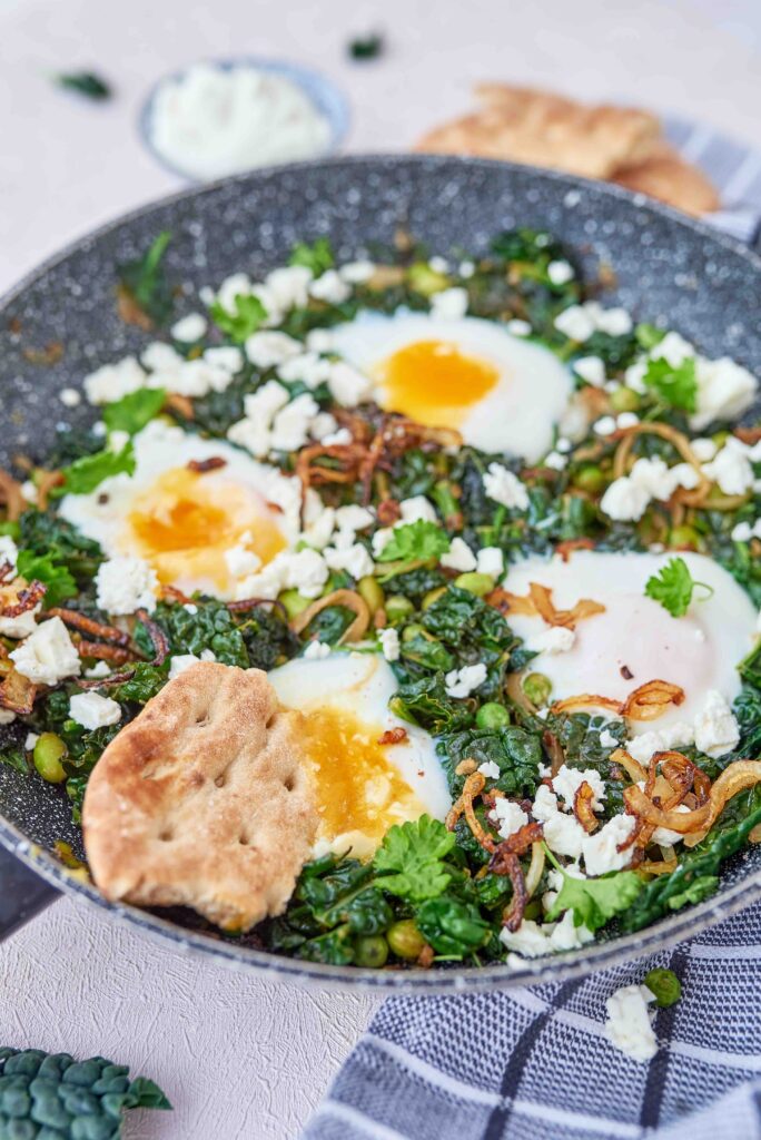 Roheline shakshuka. Paula Särekanno